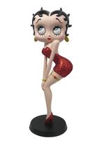 Betty Boop - Classic Pose Red Glitter