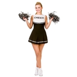 High School Cheerleader (black)