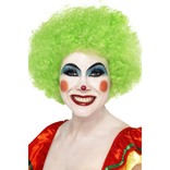 Green Crazy Clown Wig