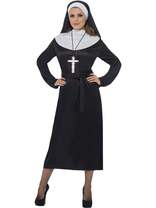 Black Nun Costume Halloween