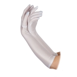 Ladies Long Gloves - White