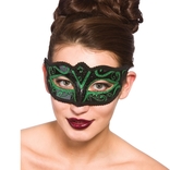 Verona Eye Mask - Green Glitter