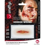 Horror Wound Transfer, Cut & Slashed Wound