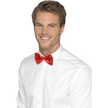 Red Sequin Bow Tie