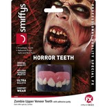 Horror Teeth, Zombie, With Upper Veneer Teeth