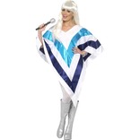 1970''s Abba Costume Super Trooper Poncho