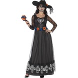 Day Of The Dead Skeleton Bride Costume