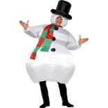 Inflatable Snowman Costume