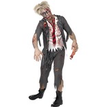 High School Horror Zombie Schoolboy Costume