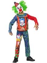 Horror Clown Costume Childrens