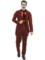 The Joker Trickster Clown Costume Suit