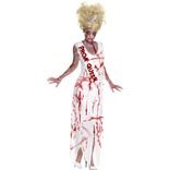 High School Horror Zombie Prom Queen Costume