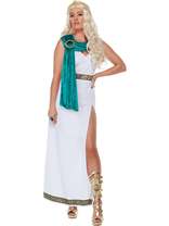 Deluxe Roman Empire Queen Toga Costume