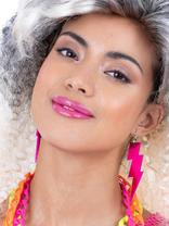 80s Neon Lightning Bolt Earrings Pink