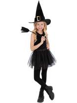 Kids Witch Kit Tutu, Hat & Broom