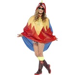 Parrot Party Poncho