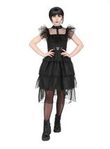 Wednesday Addams Gothic Prom Dress Adult