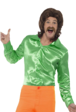 60's Disco Green Shirt Costume 