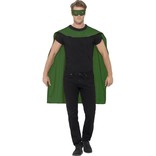 Green Cape With Eyemask