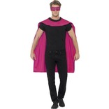 Pink Cape With Eyemask