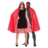 Super Hero Cape & Mask - Red