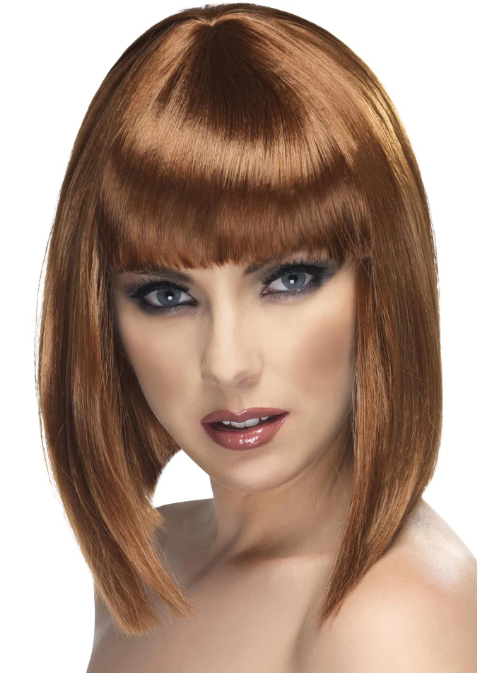 Brown Glam Wig