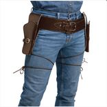 Cowboy Belt Holsters Brown