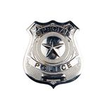 Metal Police Badge Prop